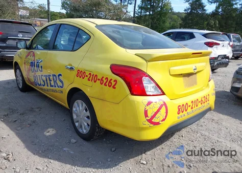 2019 Nissan Versa 1.6 Sv z USA, uszkodzony, nr VIN 3N1CN7AP0KL866986